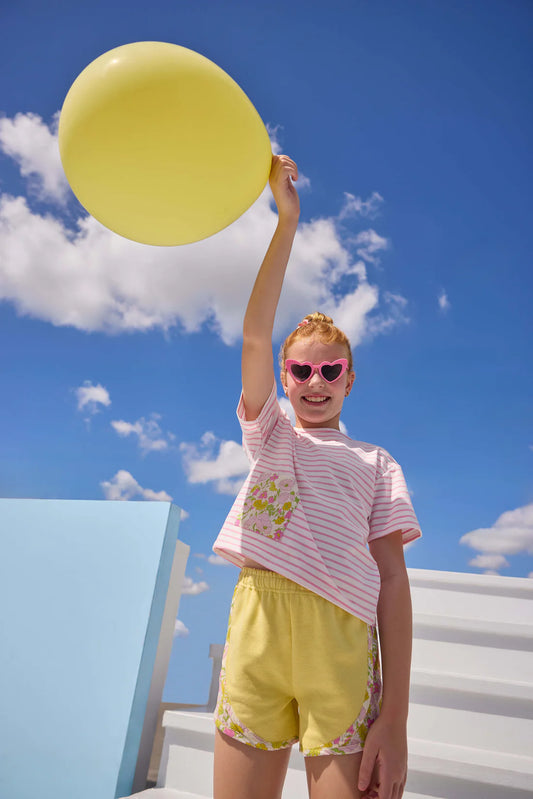 Bedford Buttercup Shorts + Tee Set