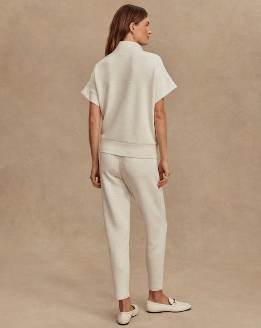 The Slim Pant 27.5 - Ivory Marl