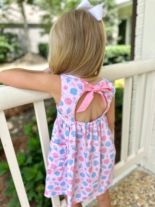 Maisy Dress - Shells Woven Dress *PRESALE*