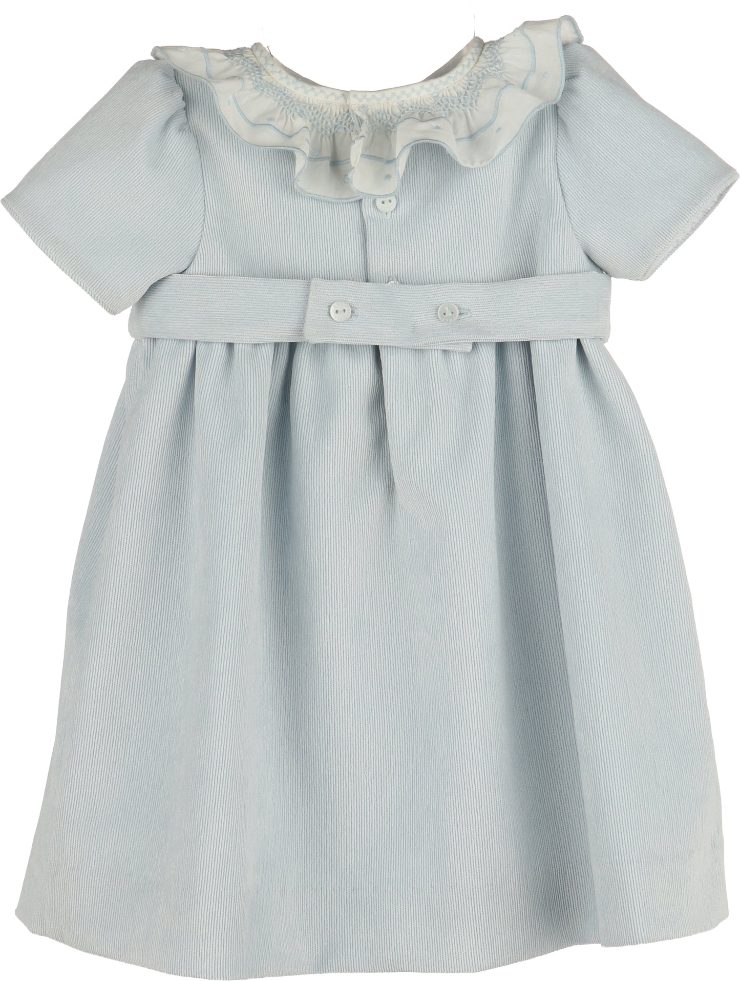 Sweet Corduroy Dress- Blue