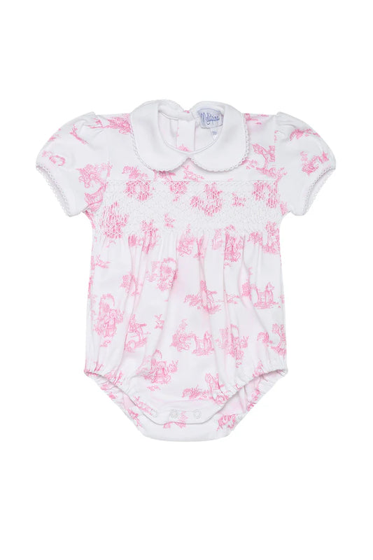Pink Toile Bubble