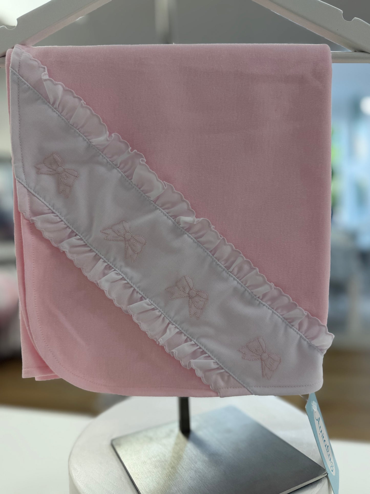 Pink Bows Blanket