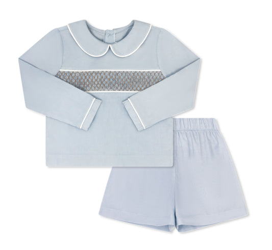 Princeton Shorts Set - Blue Cord