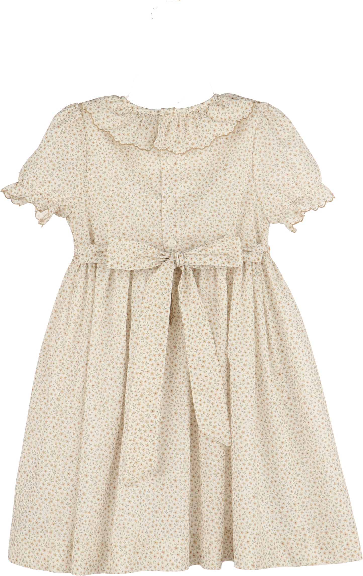 Yellow Forest Floral Dress