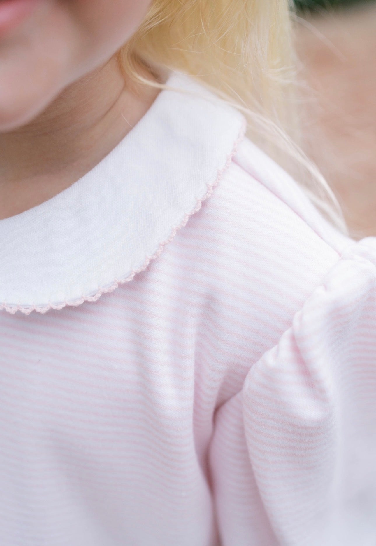Caroline Dress - Pensacola Pink Ministripe