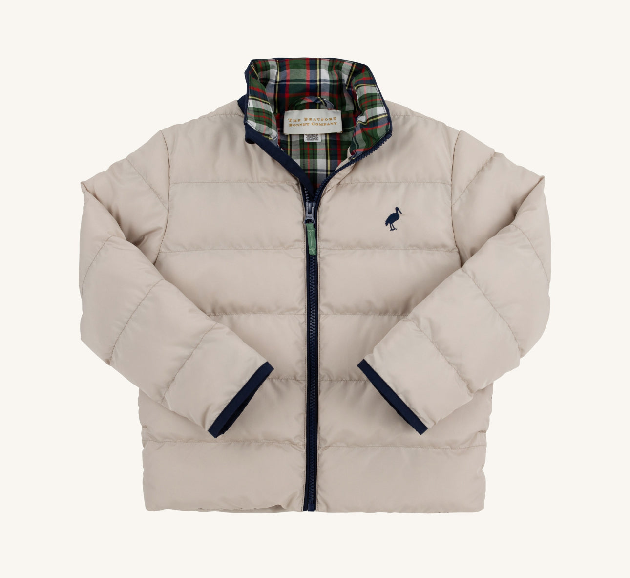 Cooper Coat
Keeneland Khaki/Nantucket Navy/Grant Park Plaid