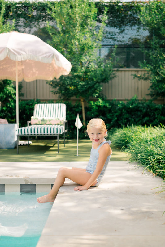 Girls One Piece Swim -Rosemary