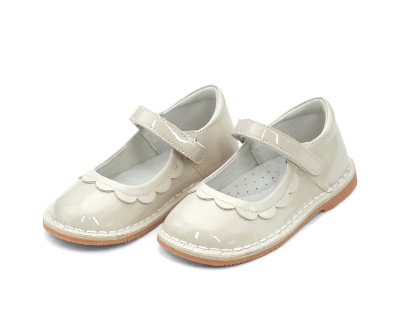 Violette Petal Mary Jane- Patent Cream