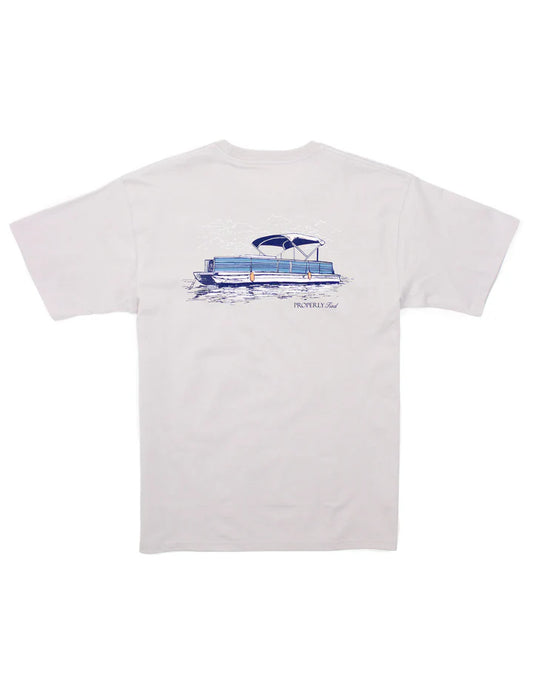 Boys Party Barge SS Ice Grey