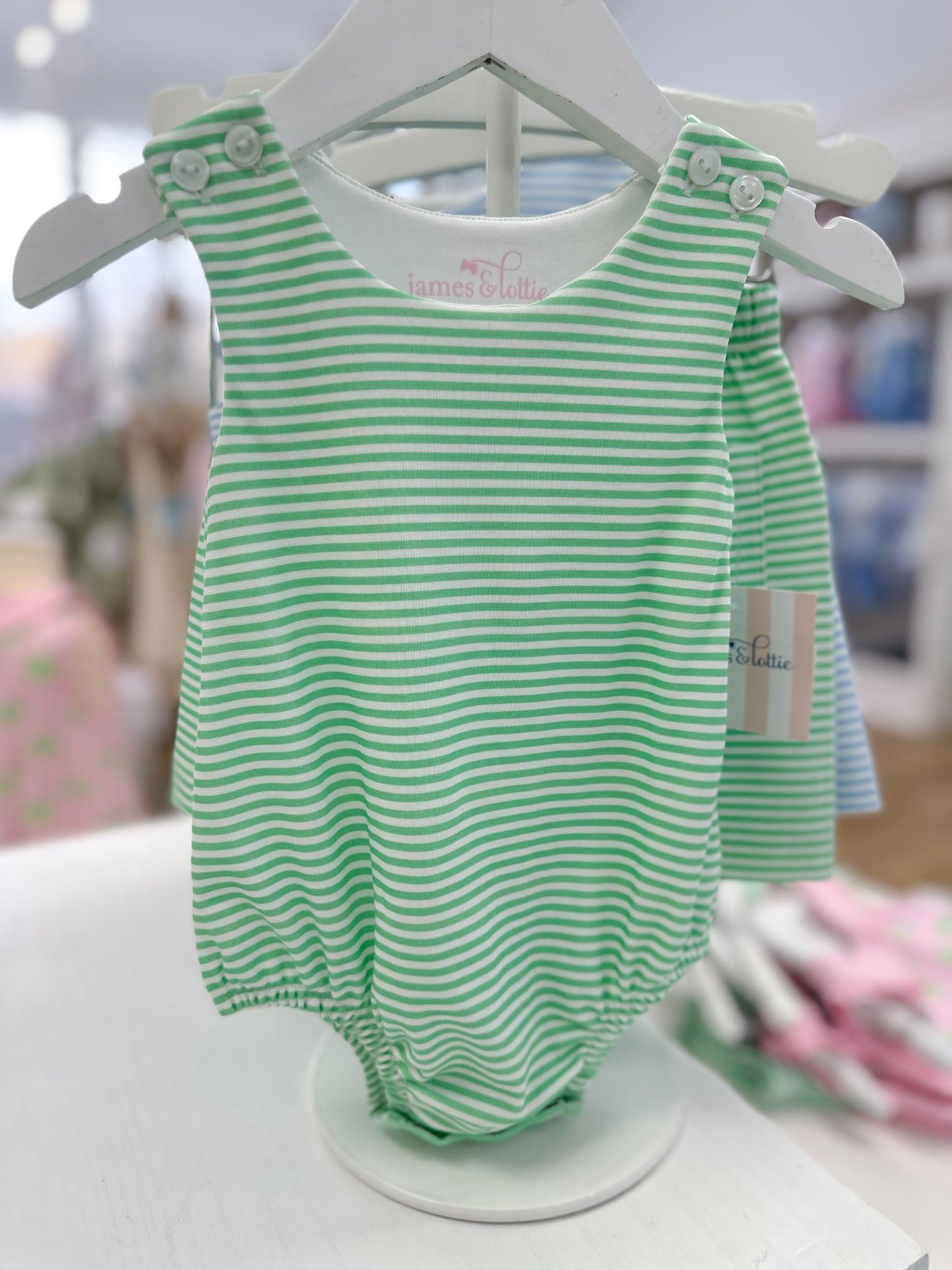 Light Green Stripe Bubble