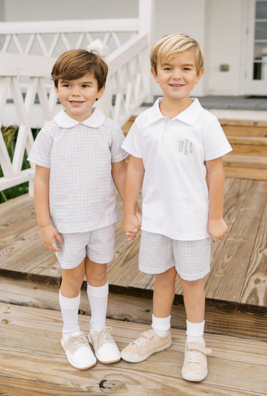 Sibley Short Set - Countryside Plaid
