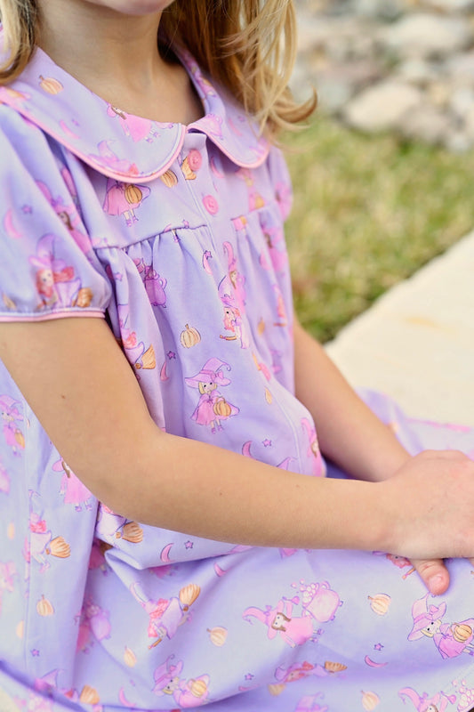 Whitley Dress- Double Double Toil and Trouble Knit **PREORDER- Ships by end of September**