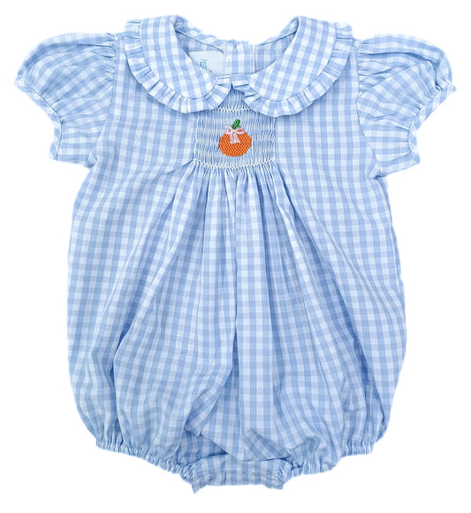 Margaret Bubble - Smocked Pumpkin Bubble