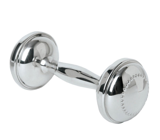 Dumbbell Rattle with Beading
