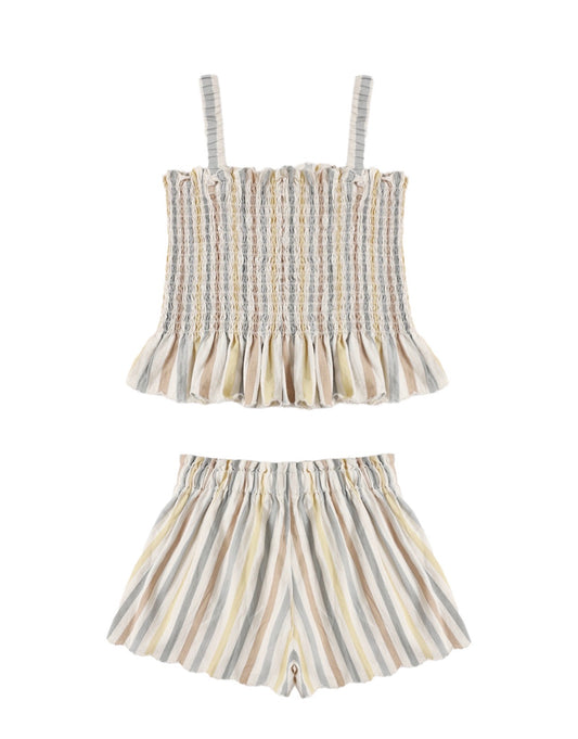 Clara Set Valencia Stripe