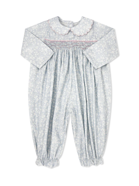 Marcie Romper Long Sleeve - Snow Kissed Floral
