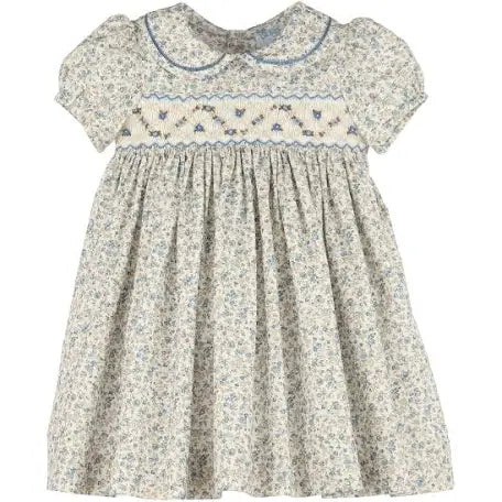 Mulberry Smock Dress - Blue