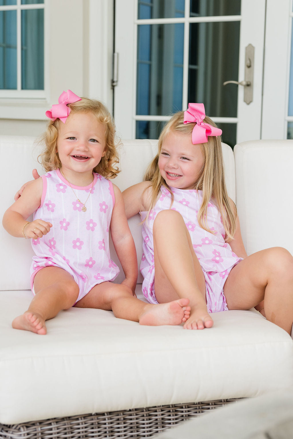 Sammy Banded Short Set Flower Power