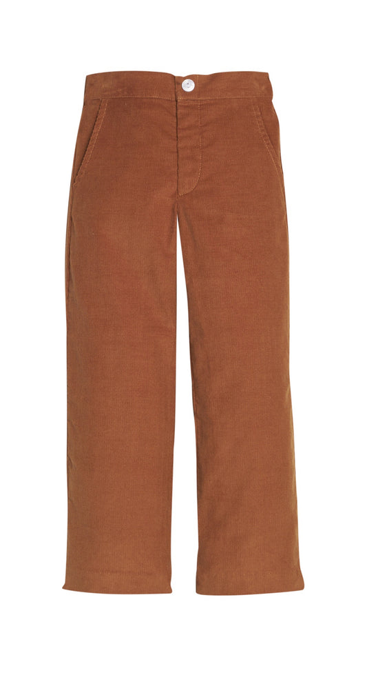 Pull On Pant - Chestnut Corduroy
