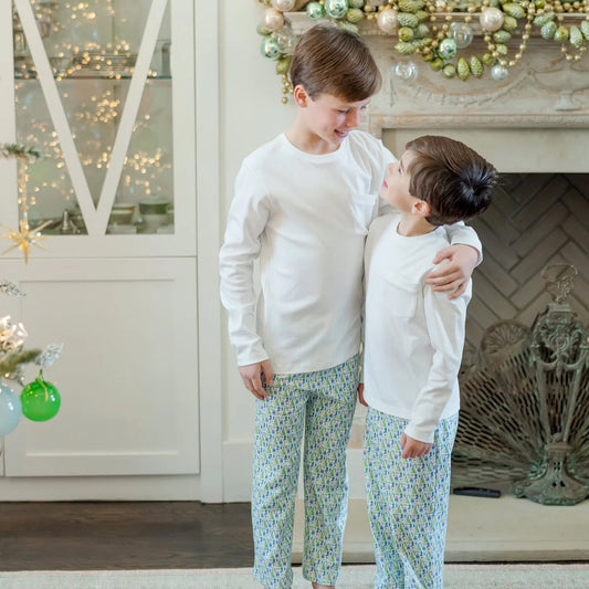 Beckett Boys' Hangout Pant - Mod Holiday Blue