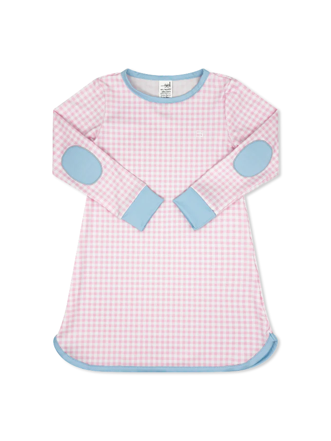 Cotton Candy Check Tennis Dress
