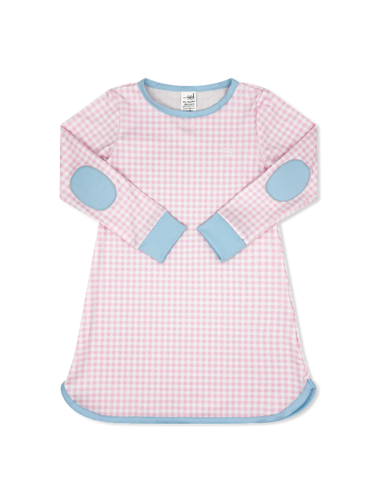Cotton Candy Check Tennis Dress