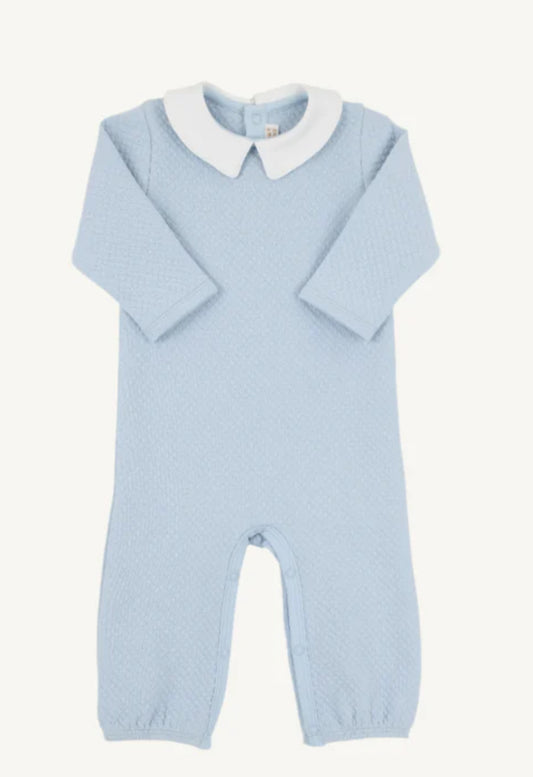 Potter`s Playsuit - Quilted Blue