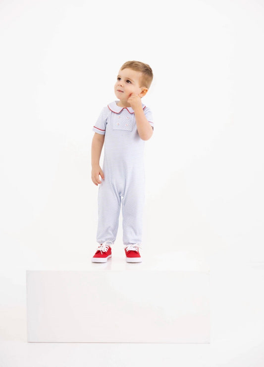 Benny Button Romper