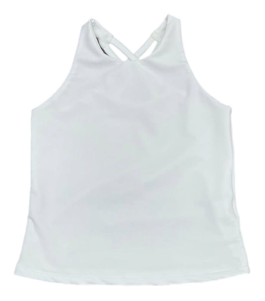 Cross back Top White *PRESALE*