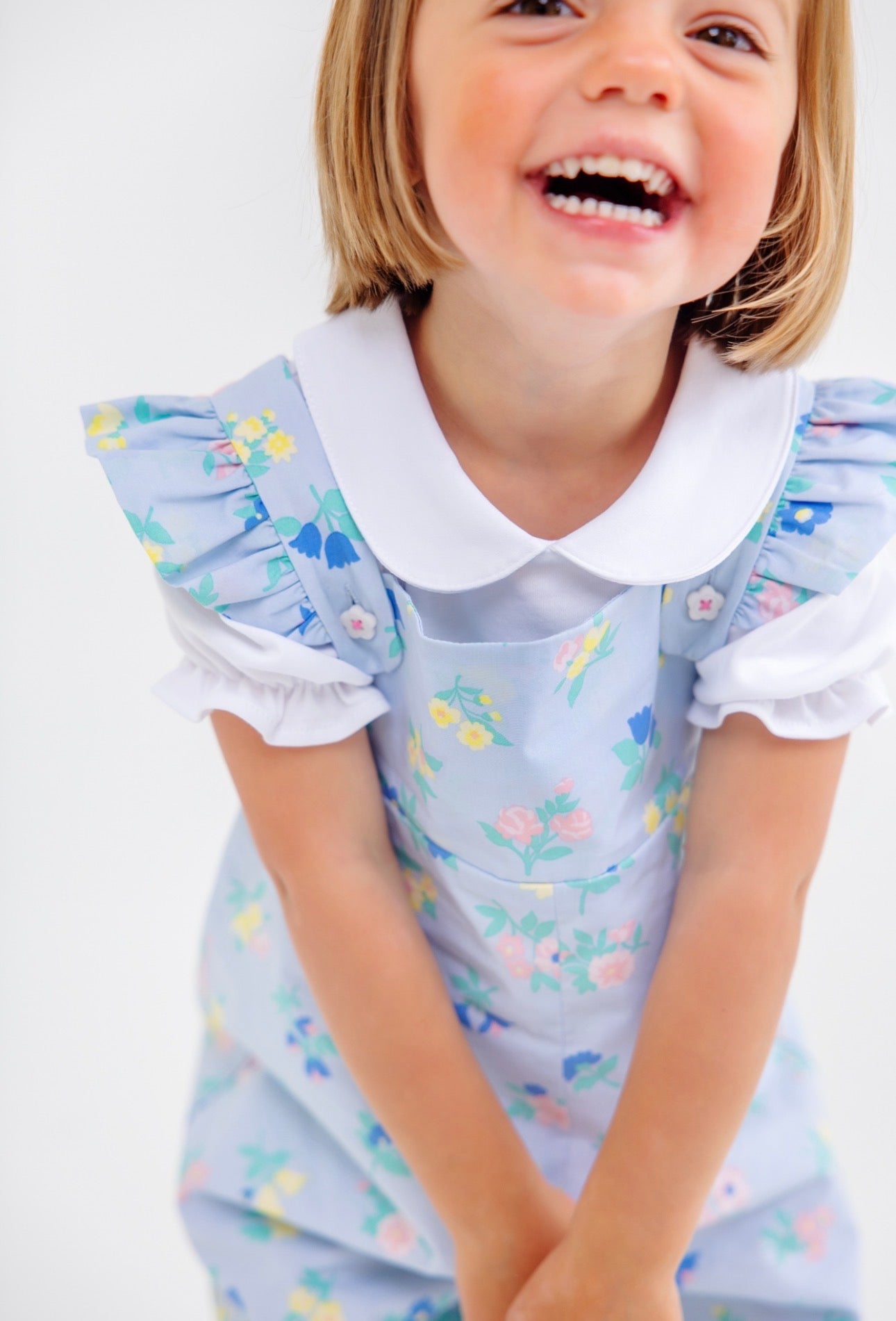 Violet's Vintage Overall-Broad Little London Flowers