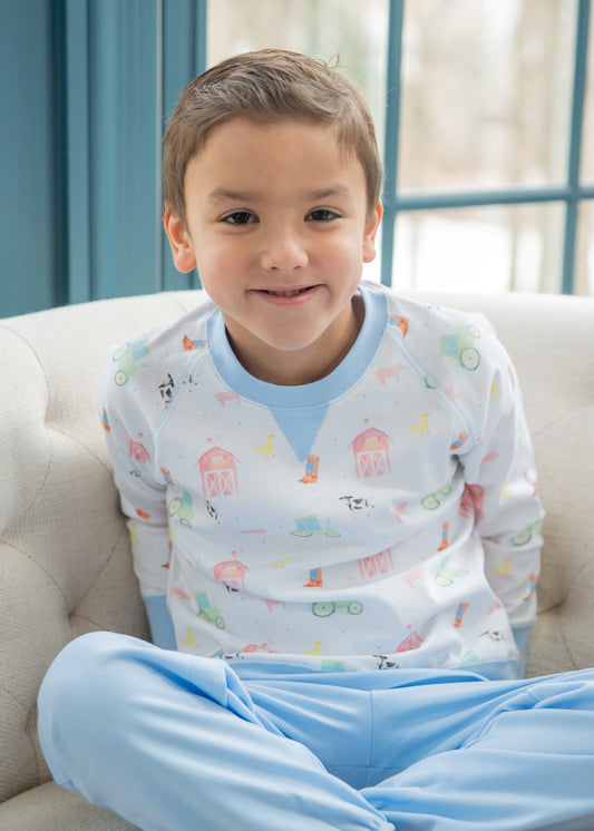 Sam Sweatshirt- Farm Life Pima