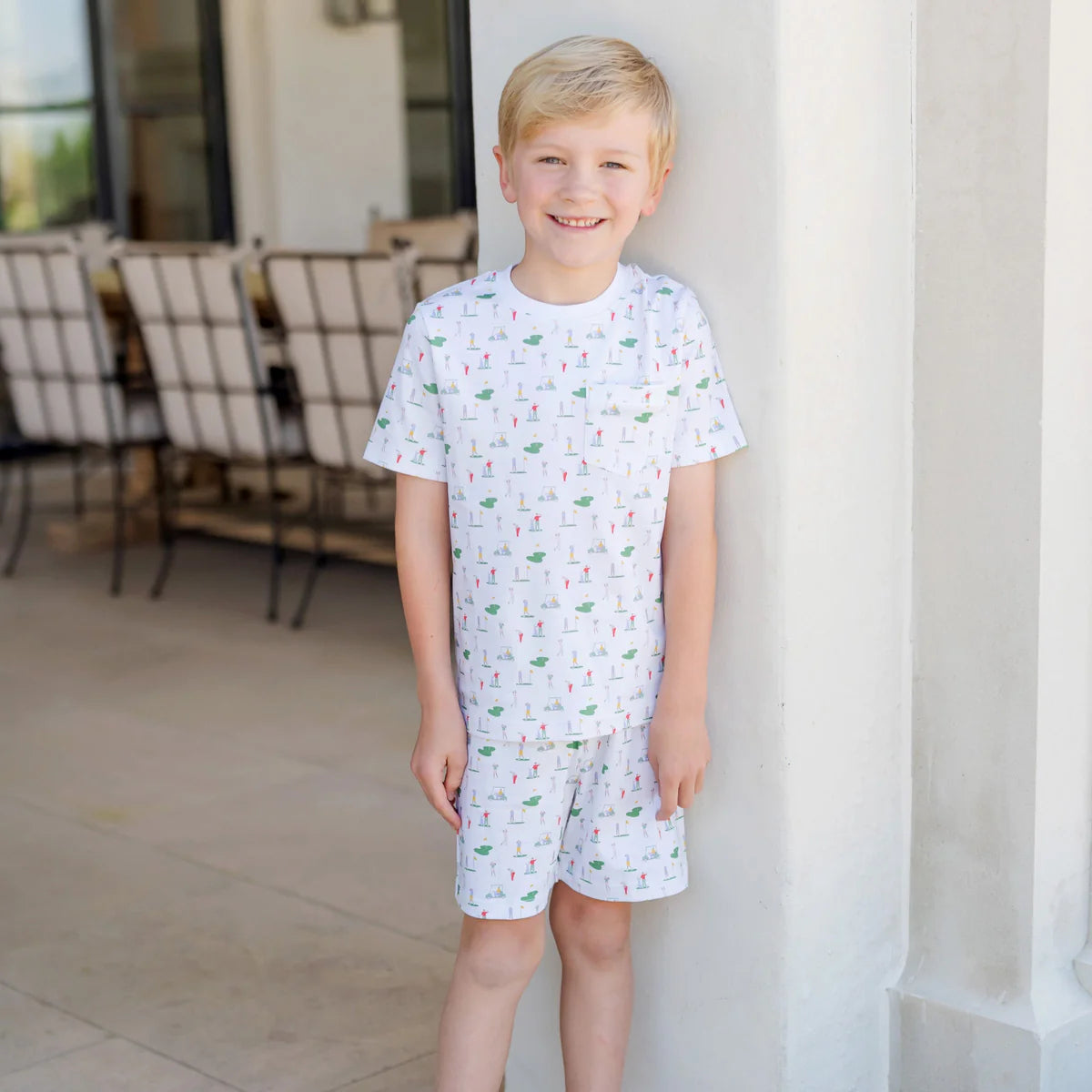 Charles Boys' Short Set - Golf Life
