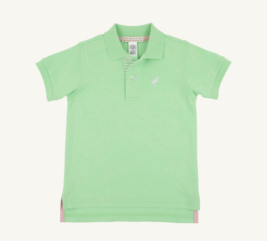 Prim and Proper Polo SS-Pima- Lexington Lime