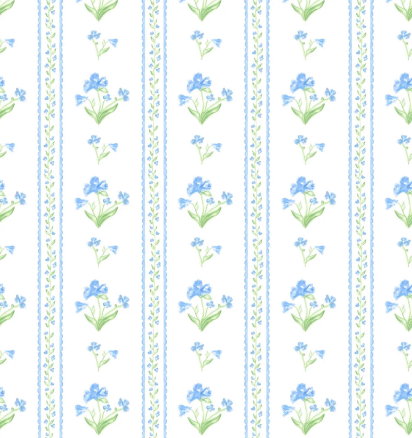 Collins Set in Blue Belle Bows