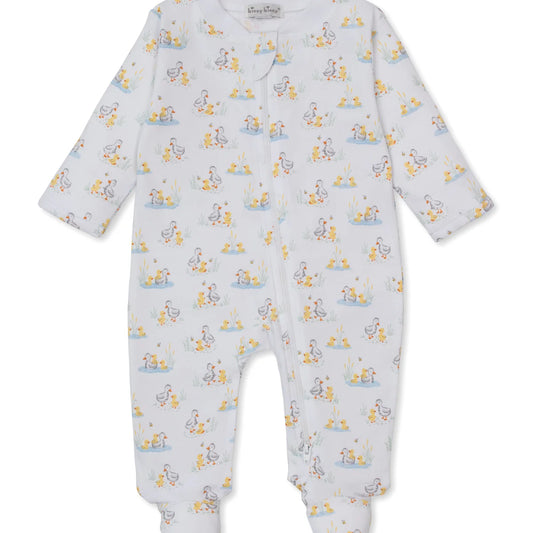 Duck Paddle Zippered Footie