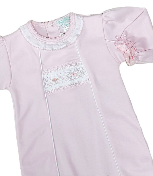 Classic Pink Smocked Converter