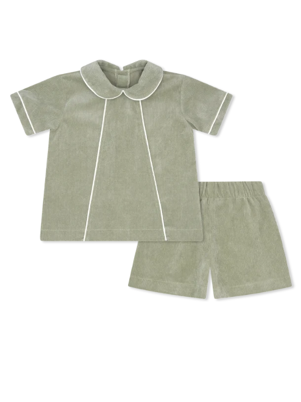 Adam Short Set - Sweetgrass Corduroy