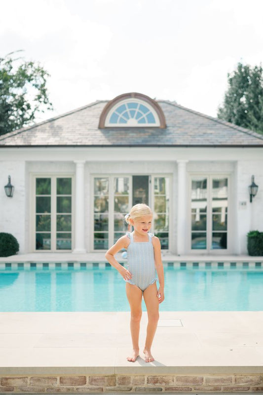 Girls One Piece Swim -Rosemary