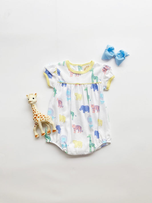 Ramona Ruffle Bubble-Wittle Wild One/Lake Worth Yellow