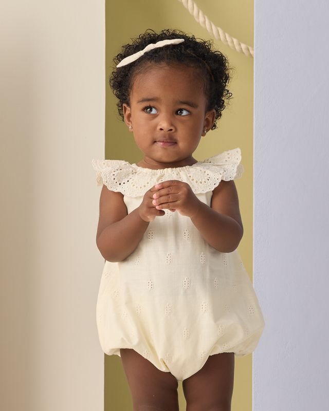 Myla Romper - Ivory
