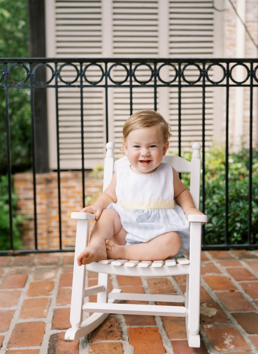 Hollis Bubble -Baldwin Blue Buffalo Check