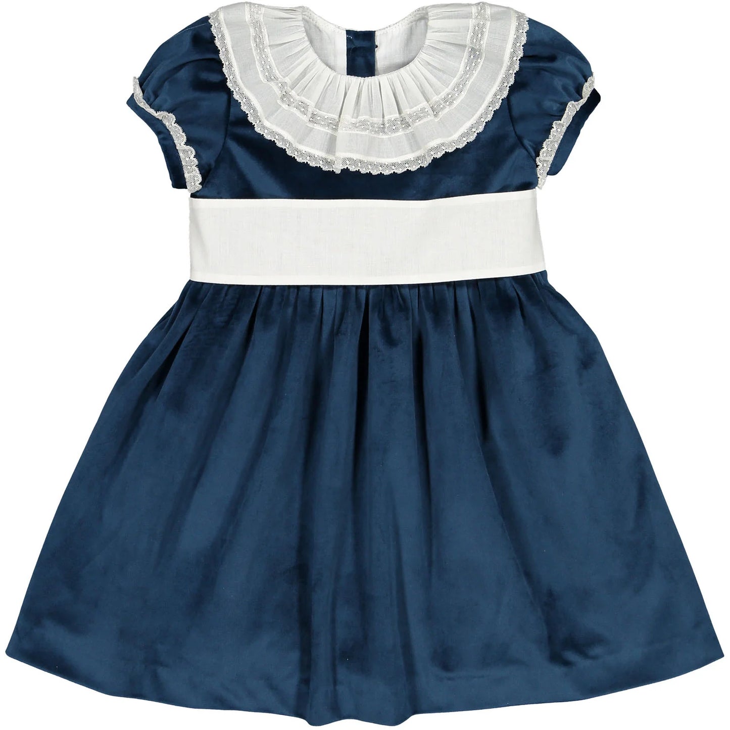 Navy Velvet Dress