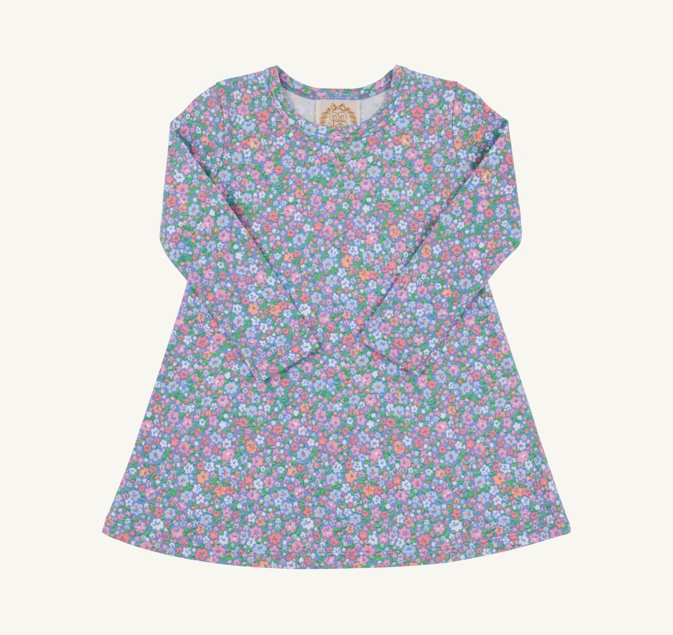 Long Sleeve Polly Play Dress- Mountain Brook Mini Floral