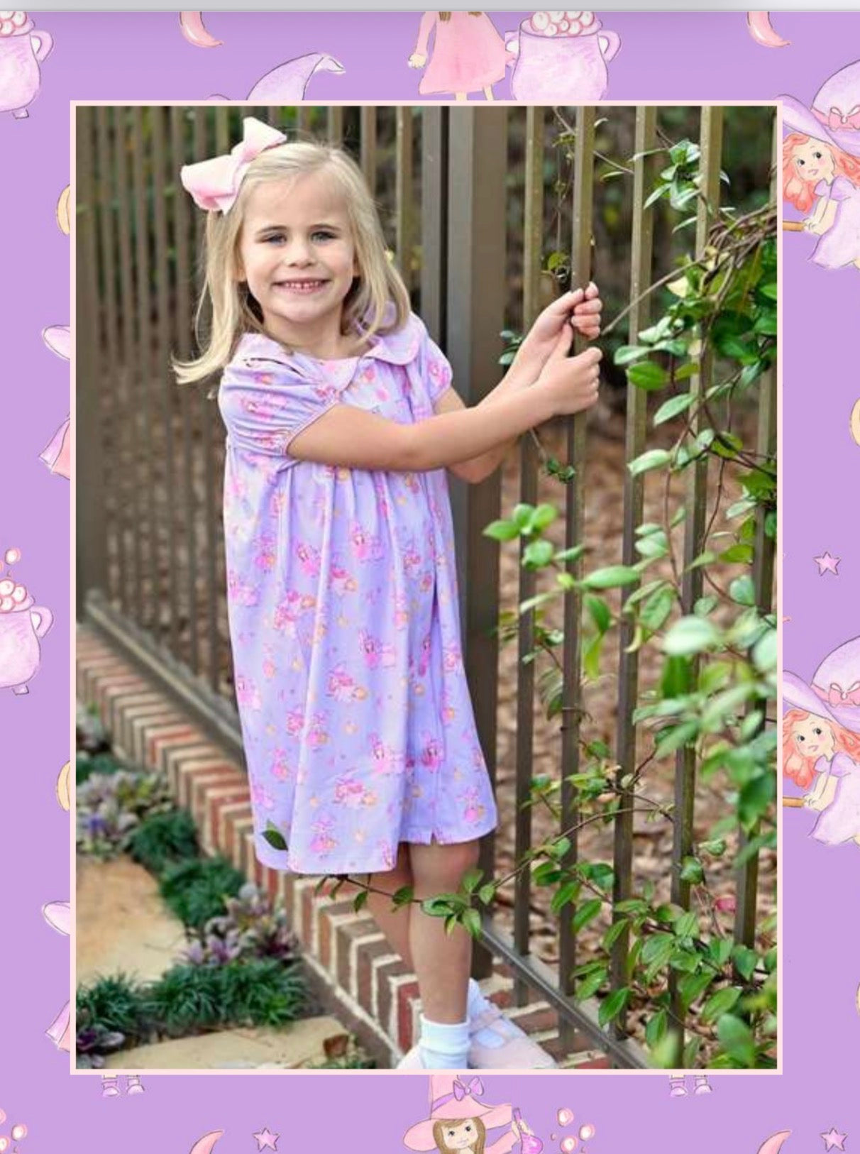 Whitley Dress- Double Double Toil and Trouble **PREORDER SHIPS BY OCTOBER 5th**