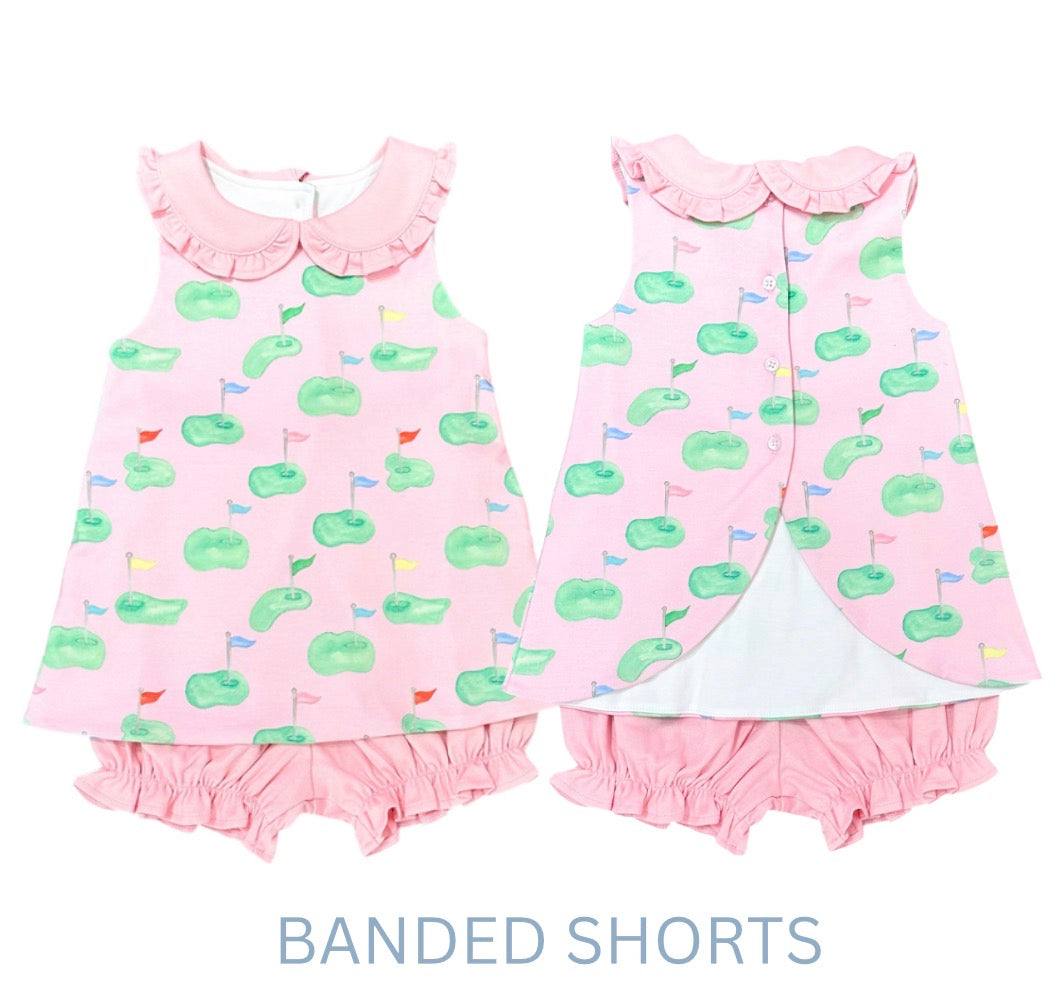 Putter Up - Maisy Banded Short Set