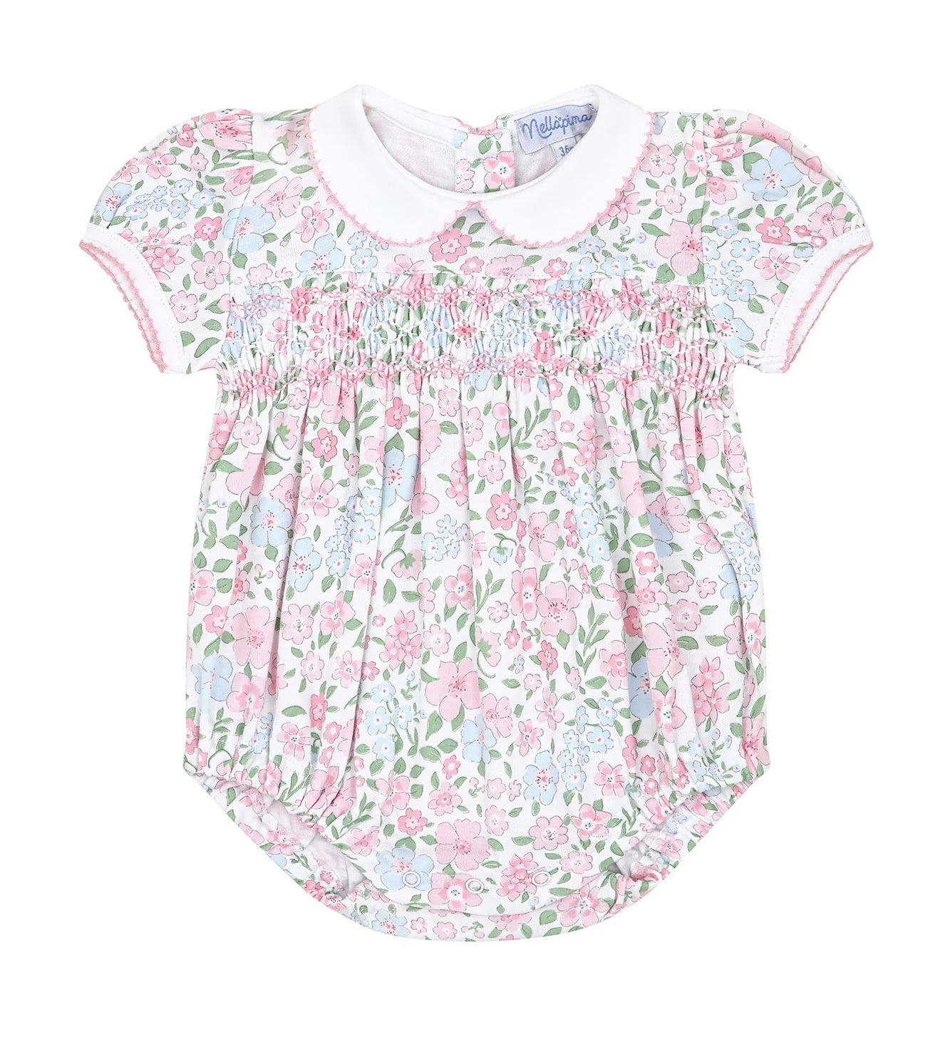 English Garden Smocked Bubble