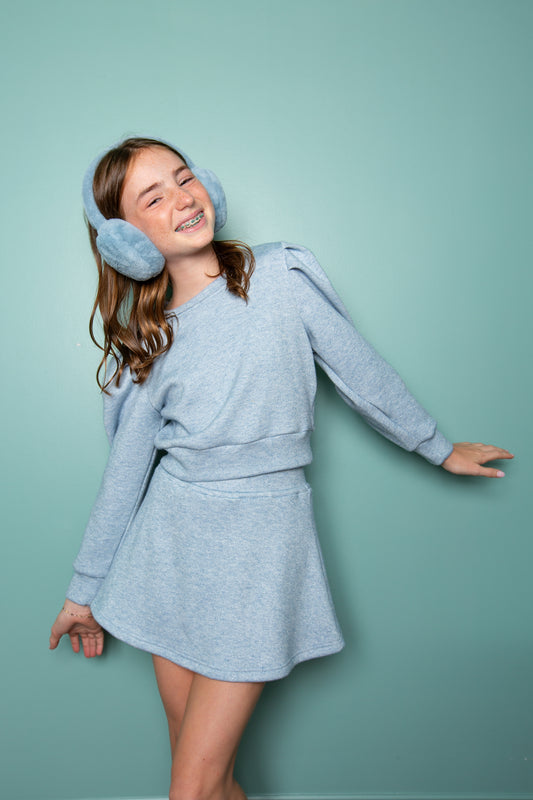 Peyton Sweater - Light Blue