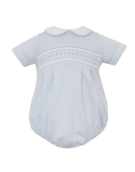 Carter Blue Knit Boy Romper