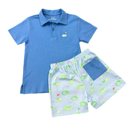 PUTT-er Up- Conrad Shorts & Polo Set *PRESALE*