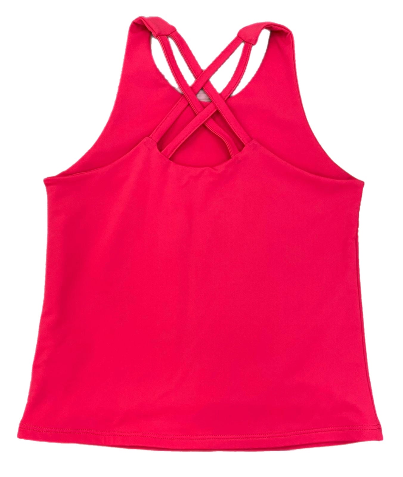 Cross back top - red *PRESALE*
